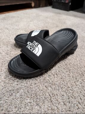 The North Face Never Stop Black Slide Sandals NWOT
